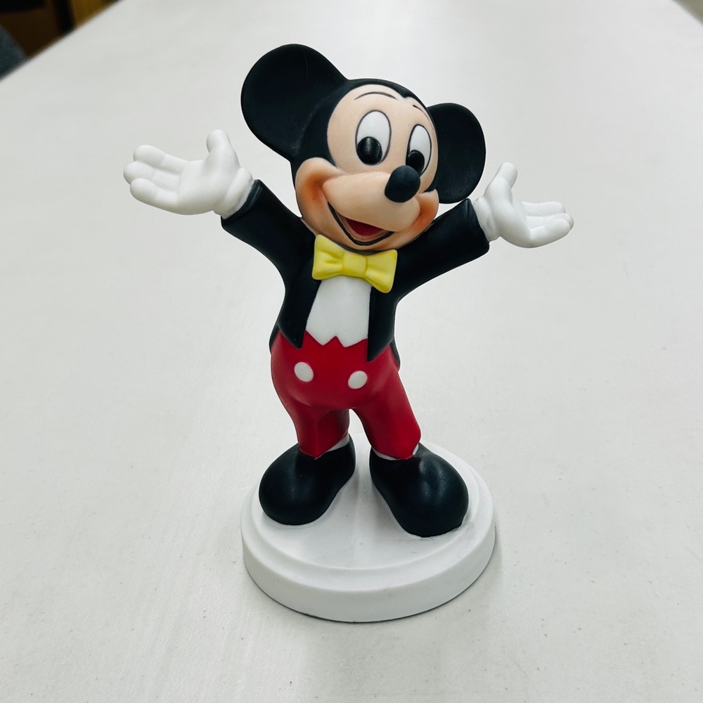Vintage Disney Mickey Mouse Figurine